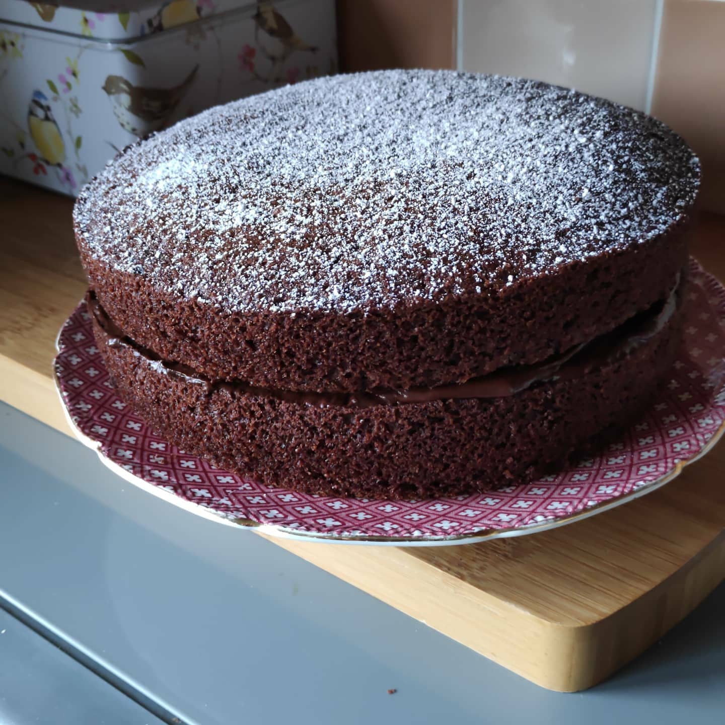 Fluffy Chocolate Sponge Cake - ByLena.com