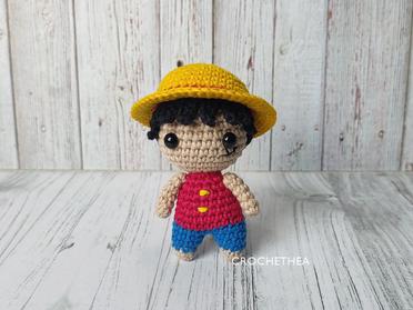 One piece crochet doll sales