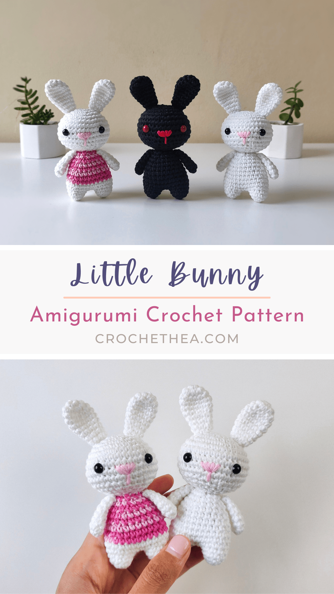 Little Bunny Crochet Pattern | Crochethea