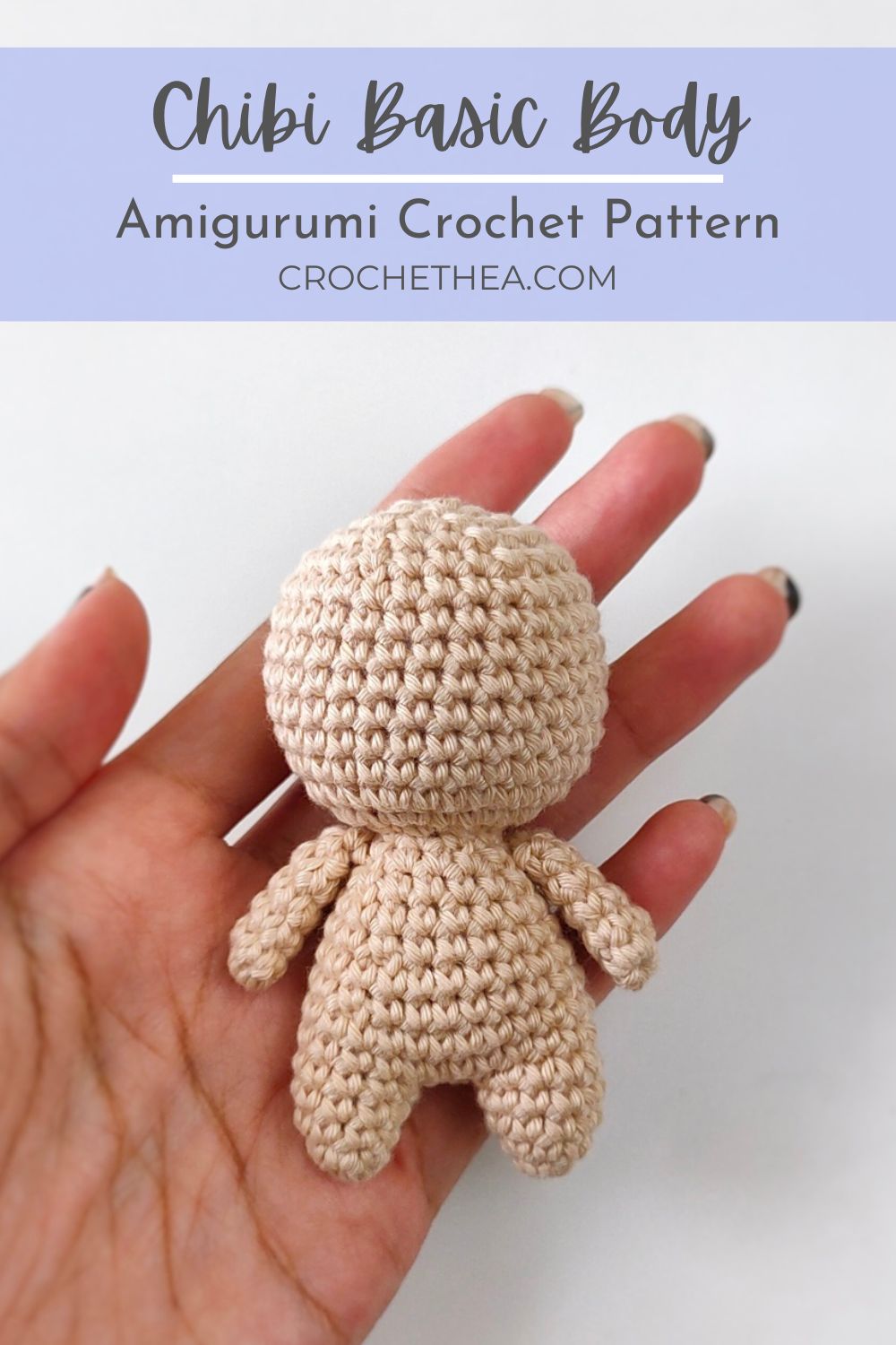 Chibi Basic Body Crochet Pattern Crochethea