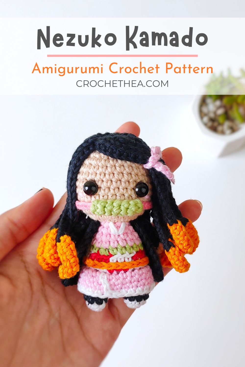 Nezuko Crochet Pattern Crochethea