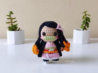 Crochet anime doll hot sale pattern