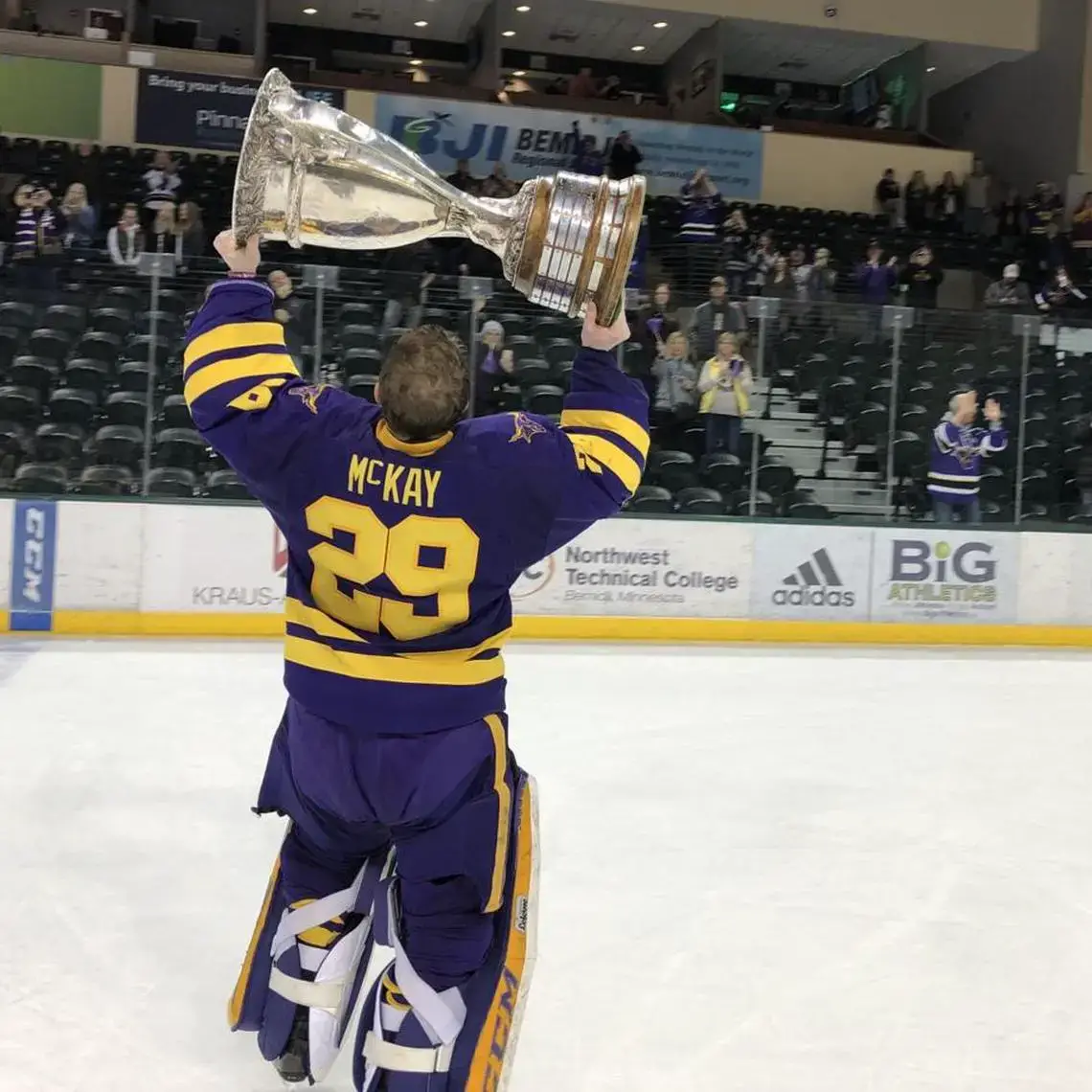 Dryden Mckay : Dryden Mckay Aims At Ryan Miller S Shutouts Record At Msu Drive4five