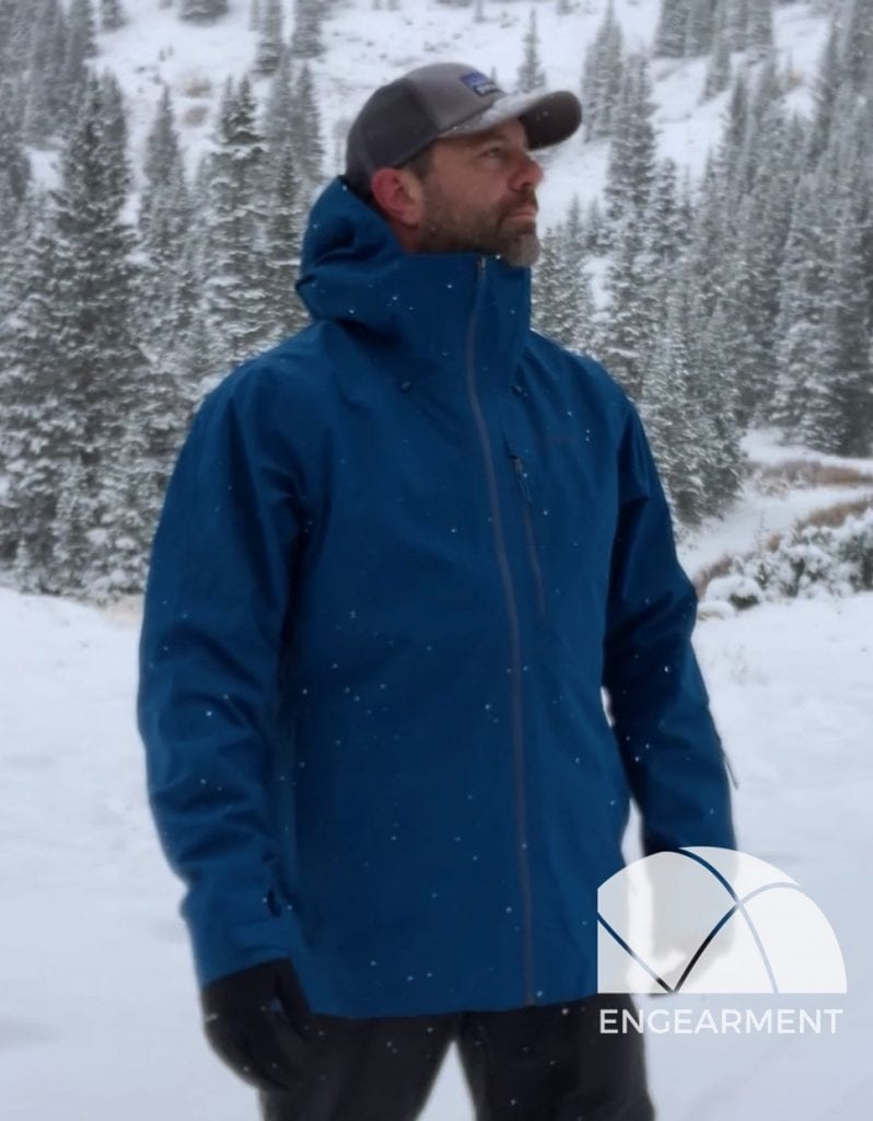 Patagonia Powder Bowl Jacket Recycled Gore Tex Protection Engearment