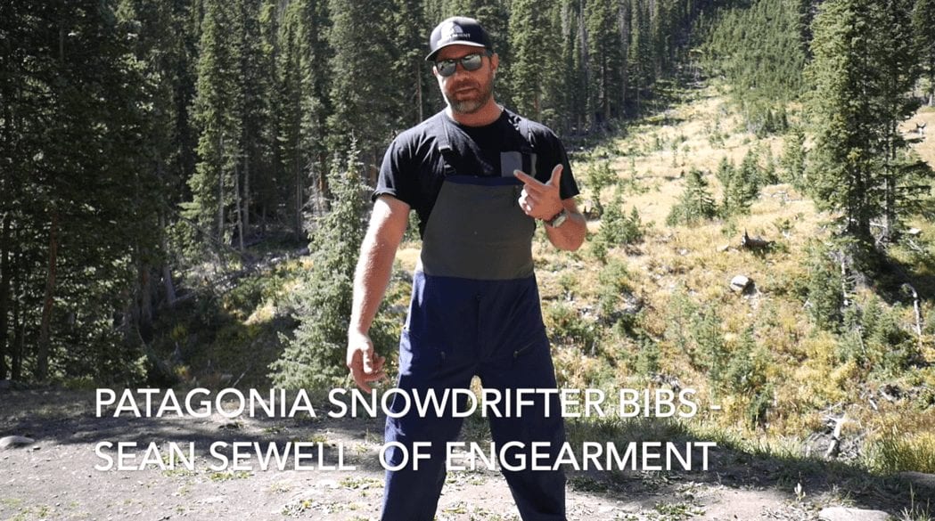 Patagonia SnowDrifter Bibs Great Complete Snow Coverage Engearment
