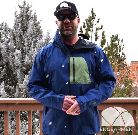 Mountain hardwear paclite stretch best sale pullover rain jacket review