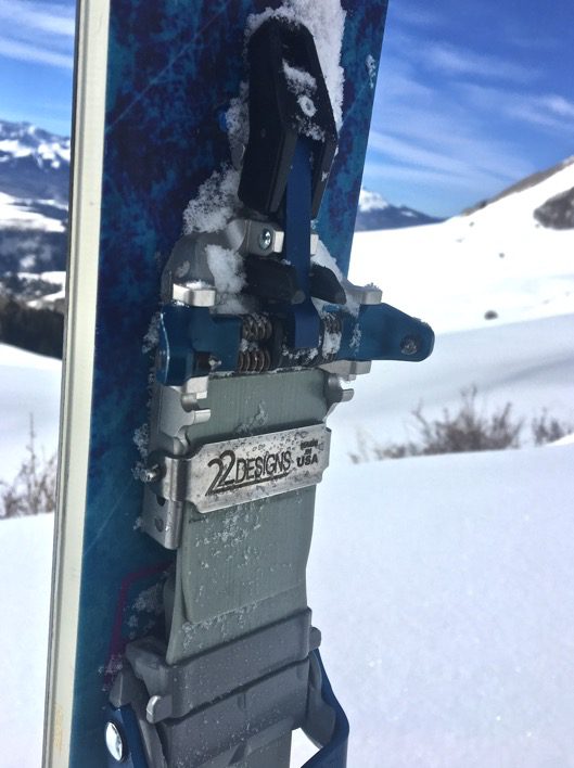 22 Designs Lynx Telemark Touring Binding - Light and Fast