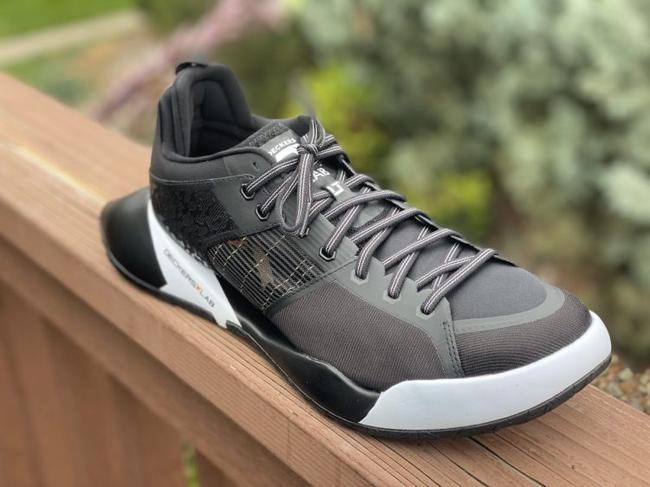 In the cheap lab shoes