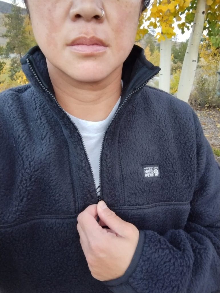 Mountain hardwear shop fleece pullover