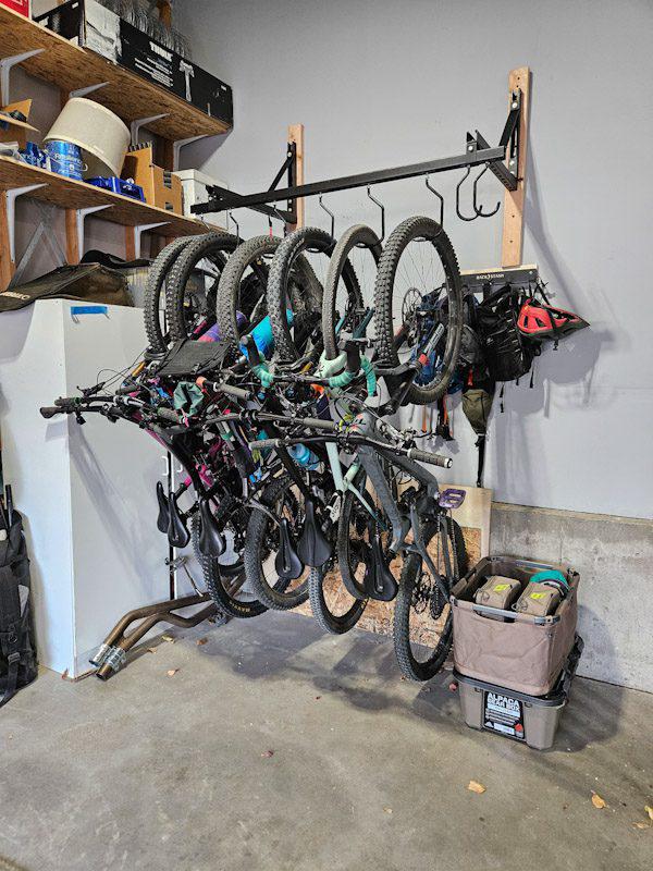 1UP Rack Stash Bike Hanging System Review Engearment