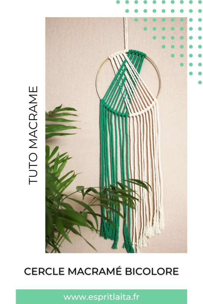Tuto Macrame Mural Cercle