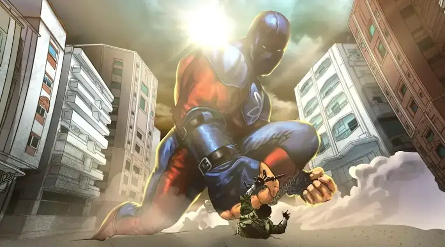 Black Adam': First Look At Noah Centineo's Atom Smasher Logo ...