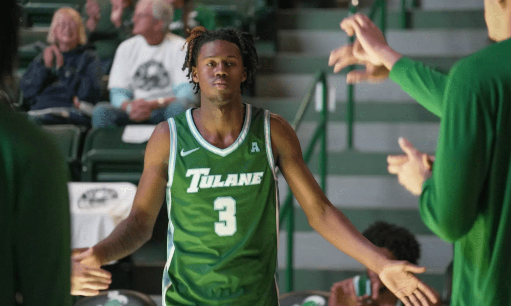 Kam Williams on the Tulane Green Wave.