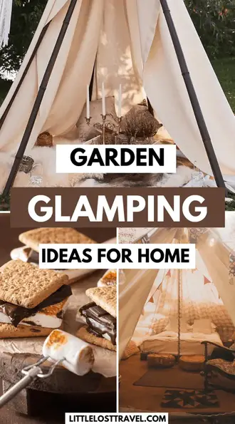 Booking kamar glamping forest garden batulayang, bogor sekarang. How To Have A Diy Glamping Experience In Your Own Garden Little Lost Travel