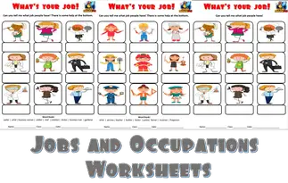 4 jobs and occupations worksheets making english fun