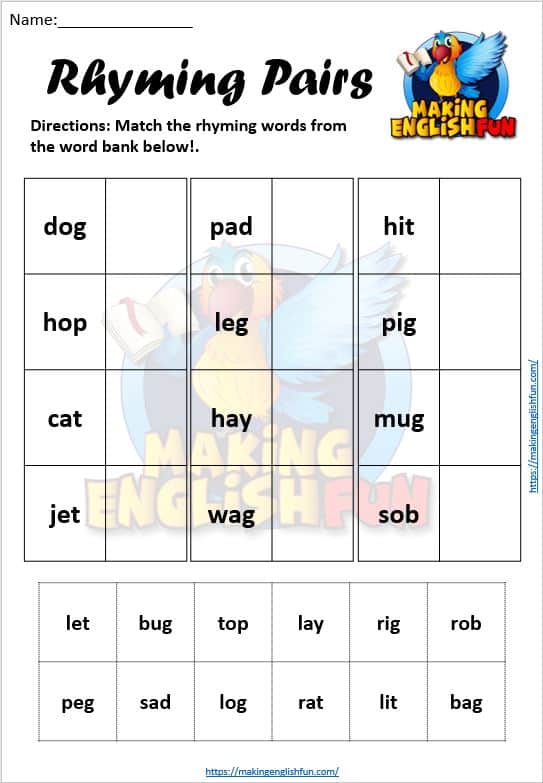 100 + Free CVC Worksheets, Activities and games.Making ...