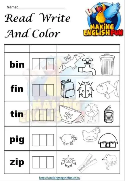 100 free cvc worksheets activities and games making english fun