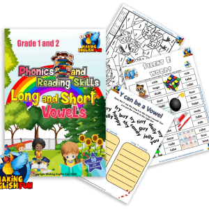 Long and Short Vowels Workbook