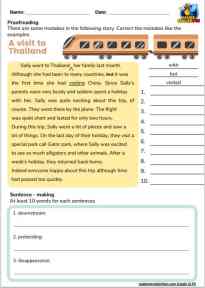 FREE Grade 5 Reading and Writing WorksheetsMaking English Fun