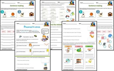 grade 3 prepositions of place worksheetsmaking english fun