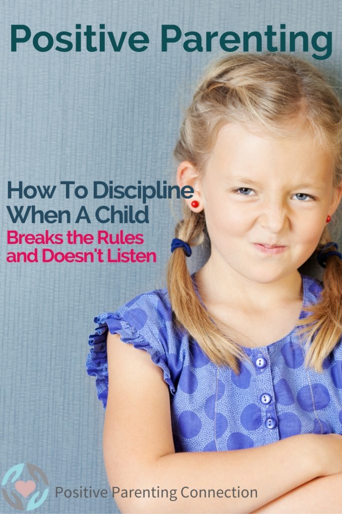 positive discipline for how to discipline a child