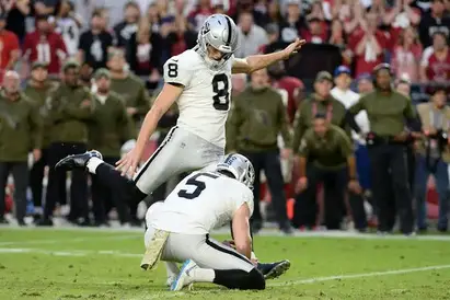 Raiders Coach Explains Cutting Trent Sieg, Should Sam Darnold Be an Option?