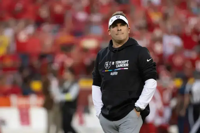 Raiders HC Josh McDaniels A Favorite To Be First NFL Coach Fired In 2023