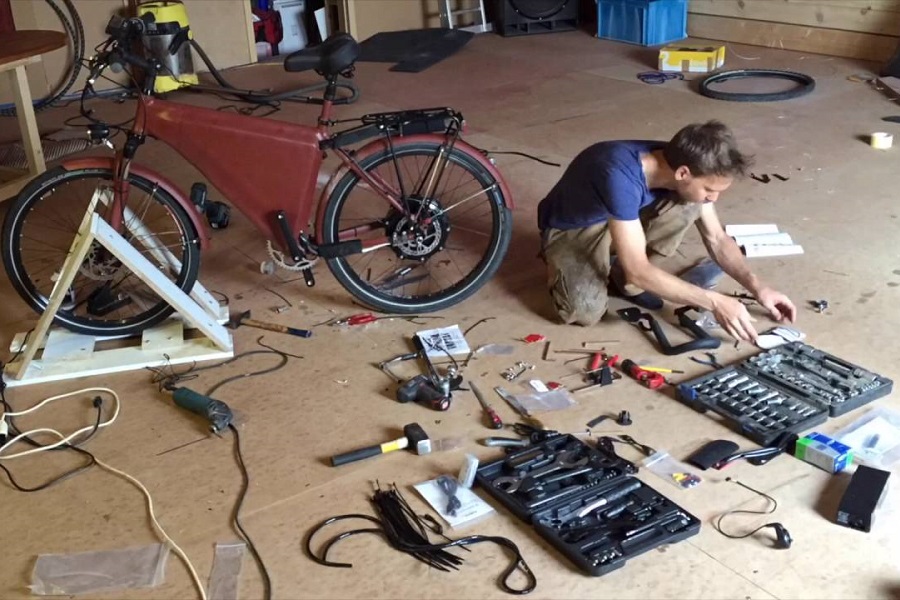 Build electric deals bike from scratch