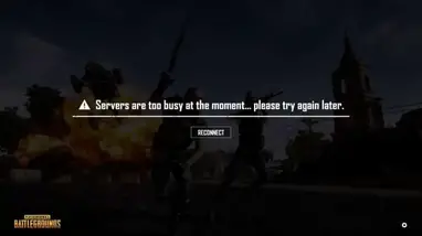 Fix The Servers Are Too Busy At The Moment Error On Pubg