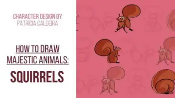 Drawing Animals Learn To Draw A Squirrel How To Draw Online Course