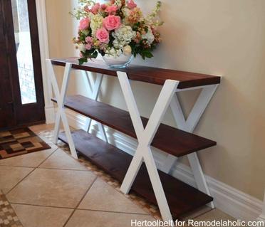 24 Dramatic Diy Sofa Tables Anyone Can Build Top Reveal