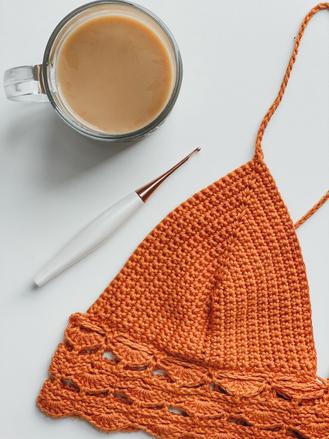 crochet bralette Archives - YarnThrift