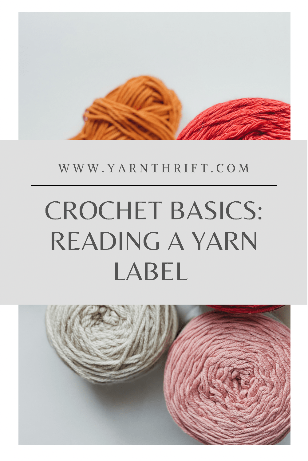 How to read yarn labels