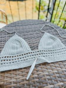 Easy Summer Crochet Bralette - YarnThrift