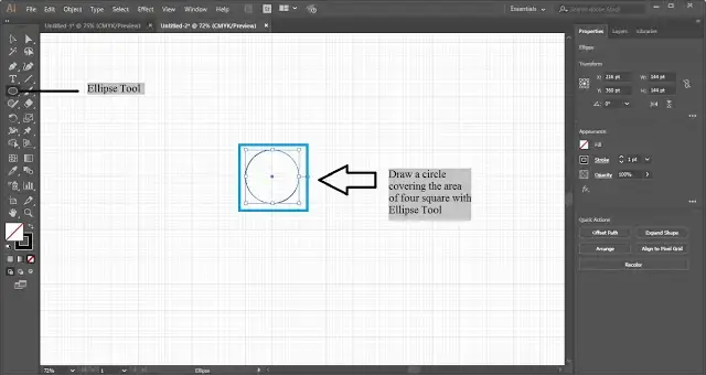 Cloud shape in Adobe Illustrator