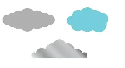 Cloud shape in Adobe Illustrator