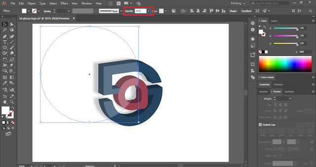 Create A 5g Glossy 3d Logo In Illustrator Adobe Tutorial