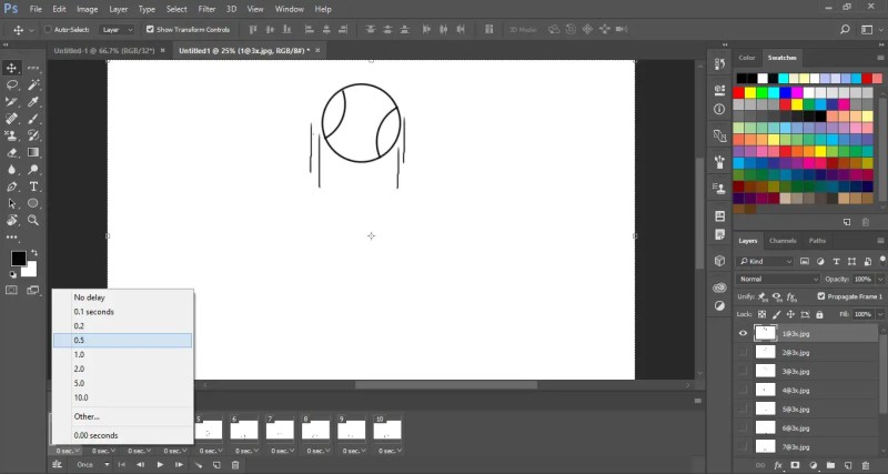 set the time of GIF