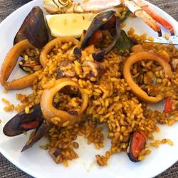 Paella mixta tradicional de España - I cooked a meal