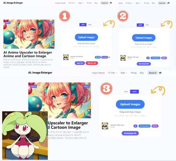FREE AI Image Upscaler | Turn Anime / Manga / IRL Images to 4K | (Easy  Setup) - YouTube