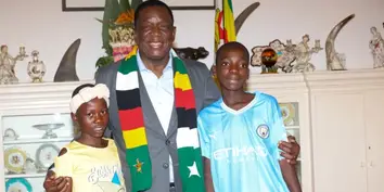 Mnangagwa Rewards Siblings Crocodile