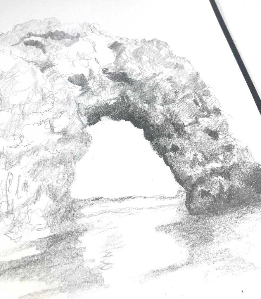 How to Draw Rocks and Cliffs