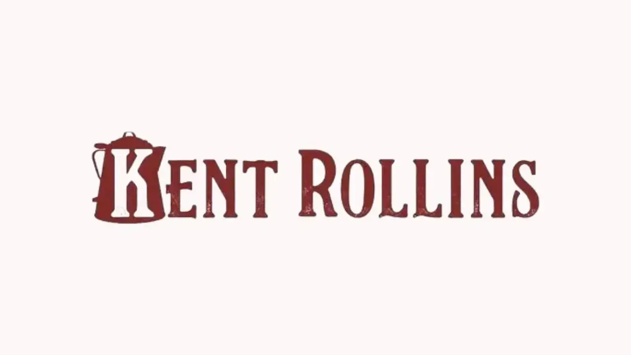 Kent Rollins logo with a coffee pot K.