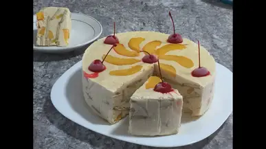 Pastel de galleta con maizena - Laganini