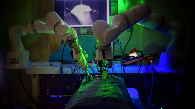 Robot cirujano operó un cerdo sin ayuda de humanos