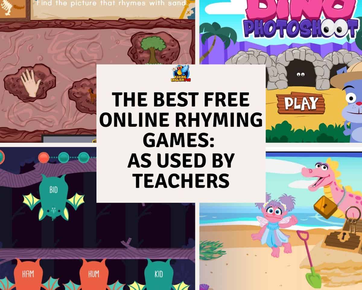 The Best Free Online Rhyming Games for Teachers and Parents. – Making  English Fun
