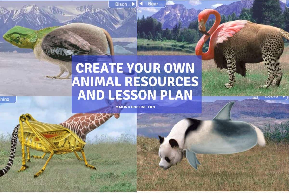 Create An Animal – lesson Plan and Resources. – Making English Fun