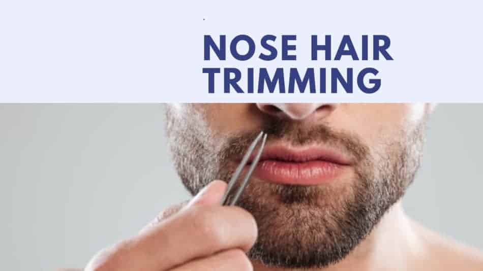 should you shave nose hair