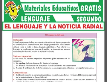 barrer Hay una necesidad de fascismo El Lenguaje y la Noticia Radial para Segundo Grado de Secundaria barrer Hay una necesidad de fascismo El Lenguaje y la Noticia Radial para Segundo Grado de Secundaria