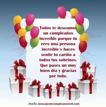 Mensajes y Frases de Cumpleaños para un Tío – FRASES Y MENSAJES DE  CUMPLEAÑOS